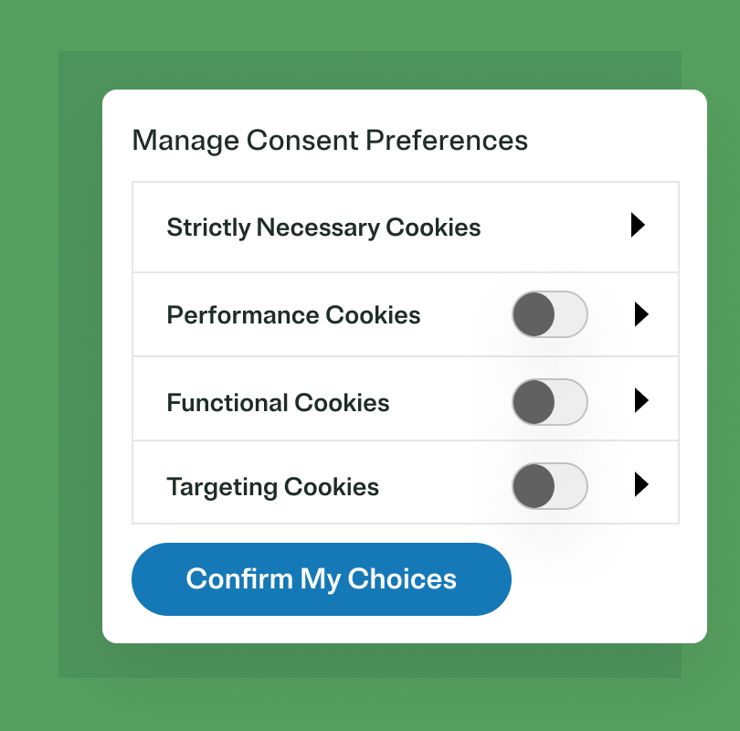 Preference management options 